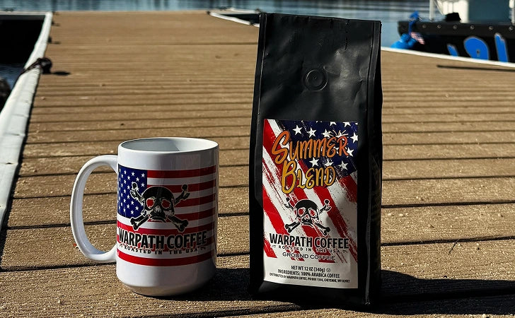 MK4 US Flag Mug White