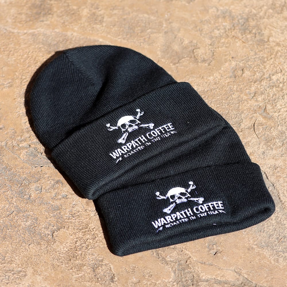 WARPATH COFFEE Black Watch cap / beanie