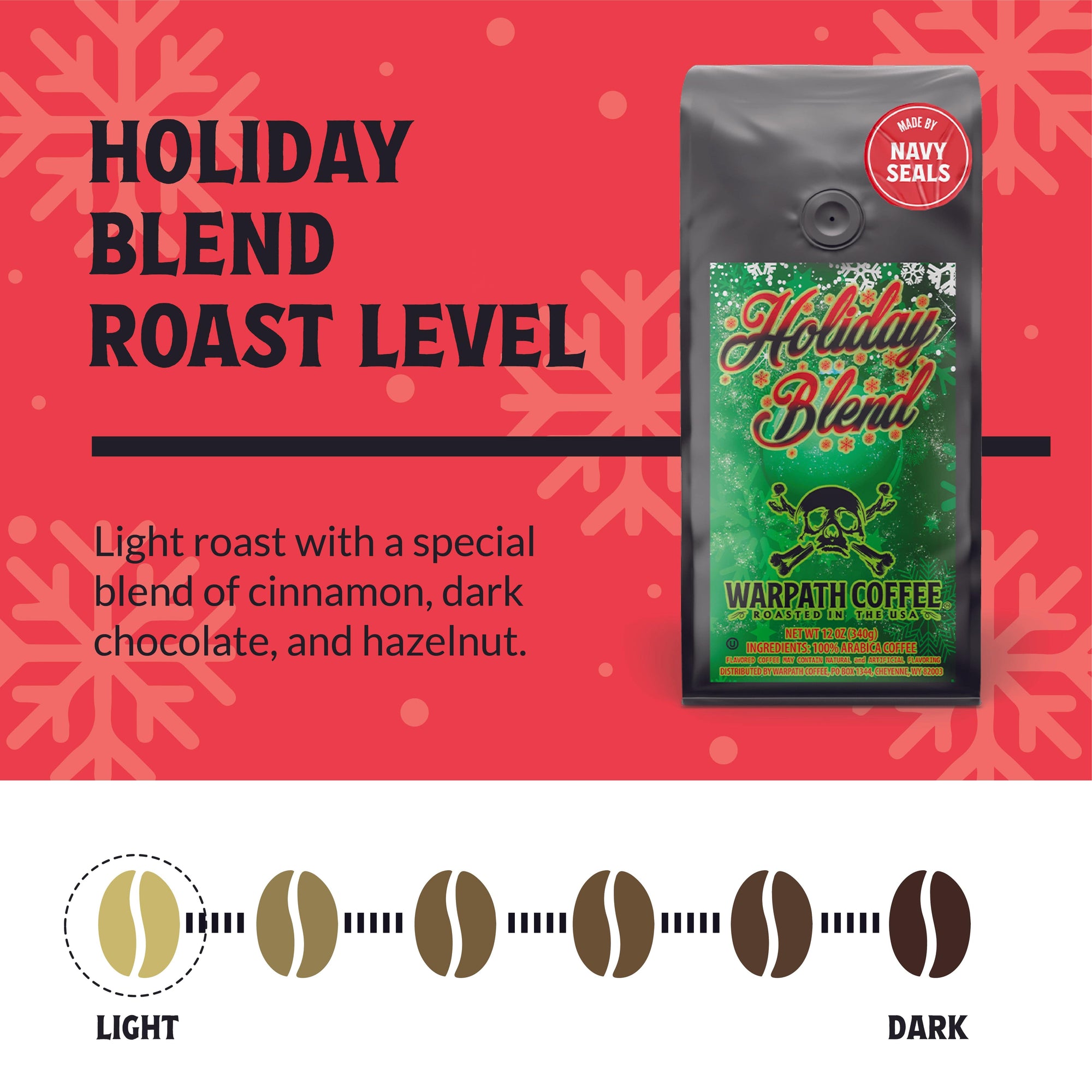 WARPATH COFFEE Coffee Ho, Ho, Ho! Our Holiday Blend is back in town!