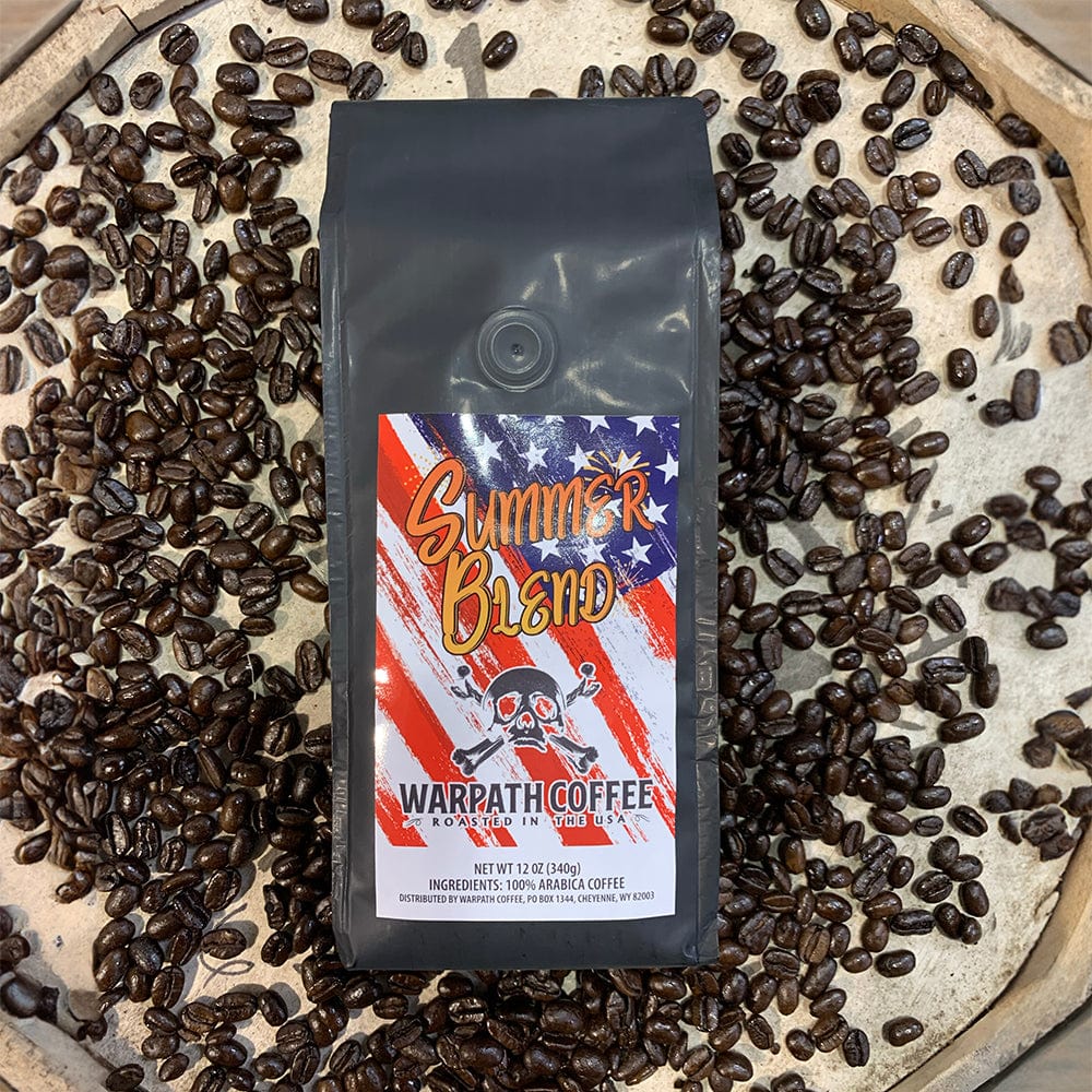 WARPATH COFFEE Coffee Summer Blend | Carribean-inspired and energizing, is a perfect pick-me-up.