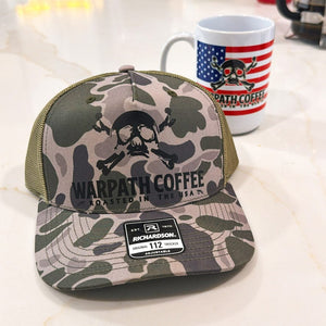 WARPATH COFFEE Hat Bad Ass Marsh Duck Camo Hat