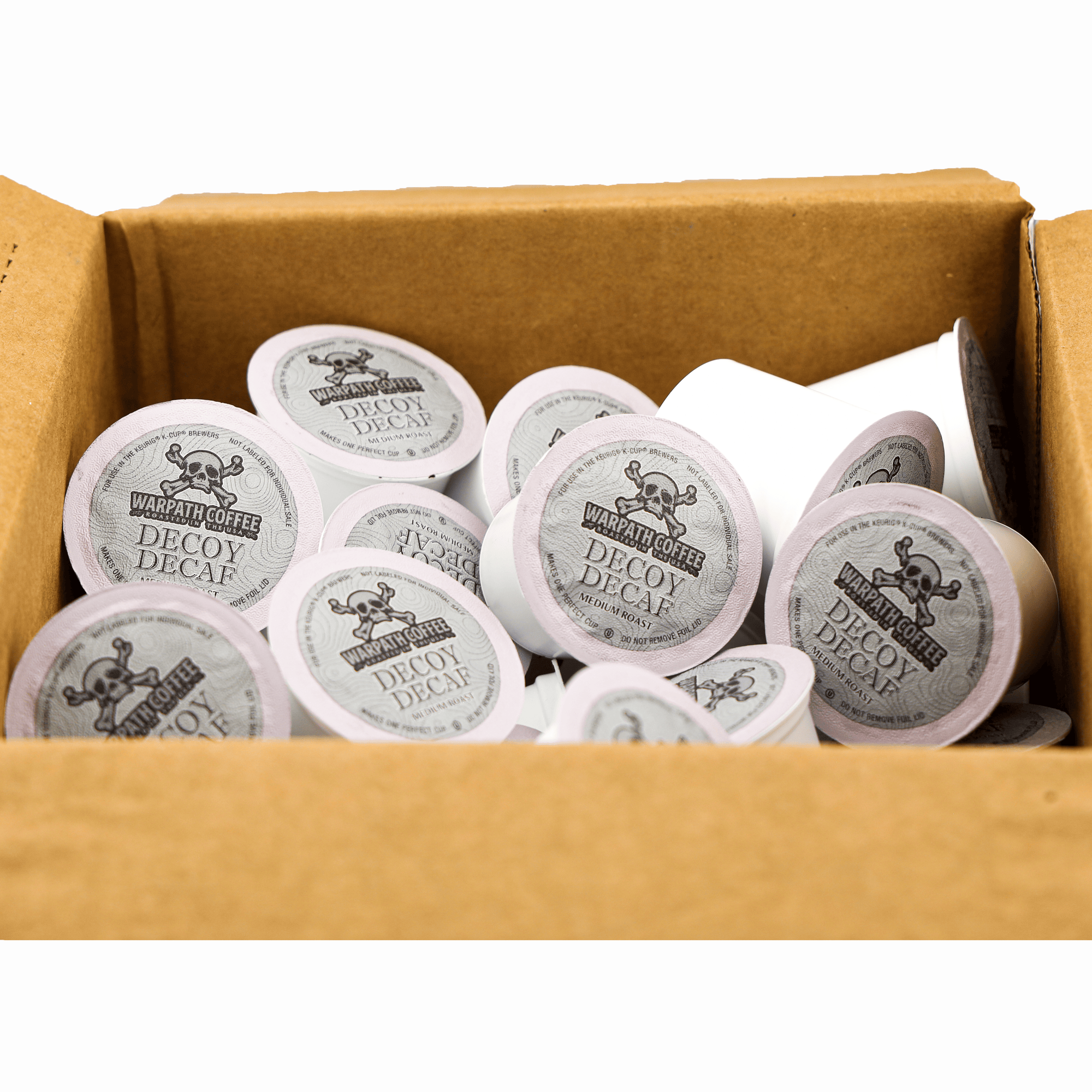 WARPATH COFFEE K-Cups 42 count | Columbian Decaf