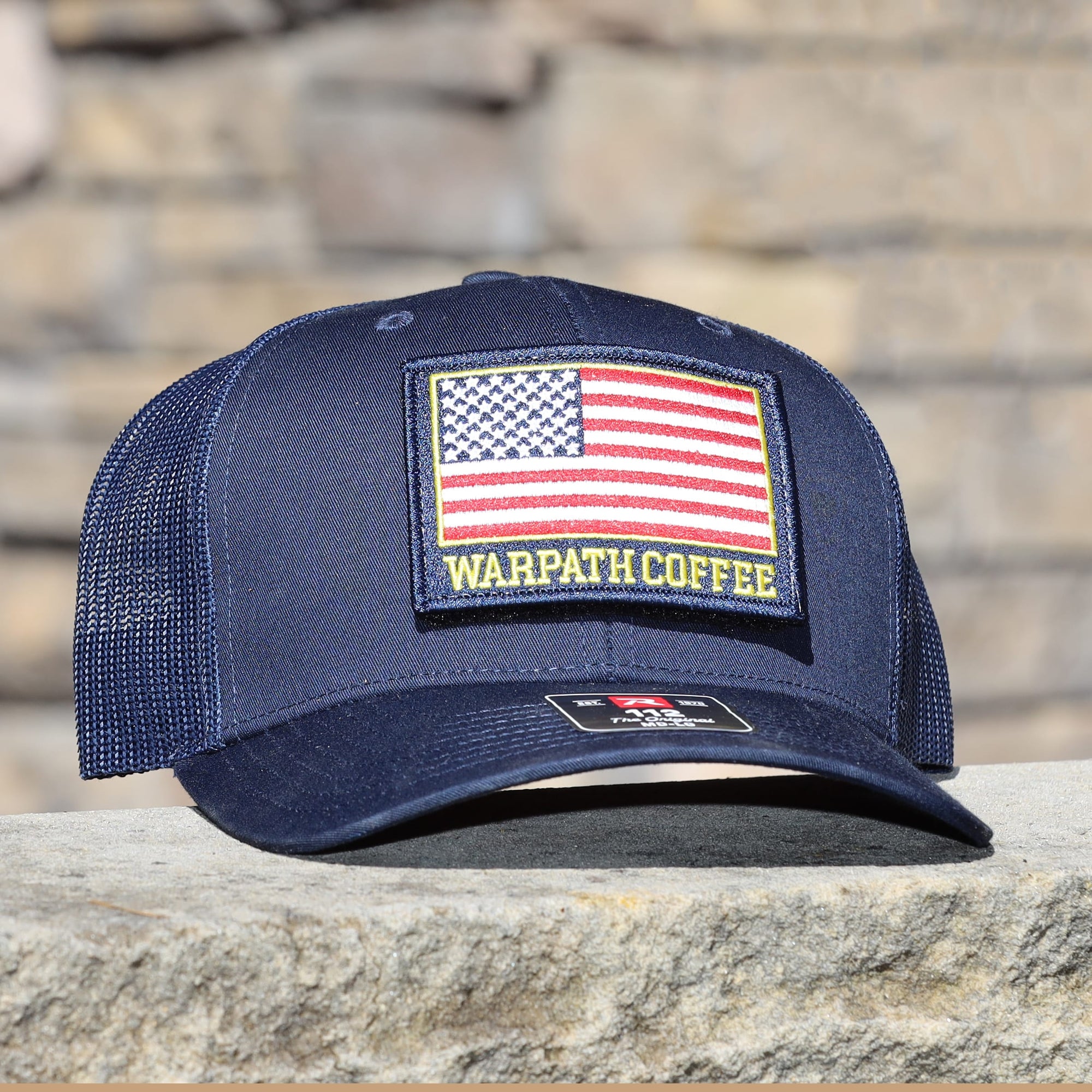 WARPATH COFFEE US Flag operator hat